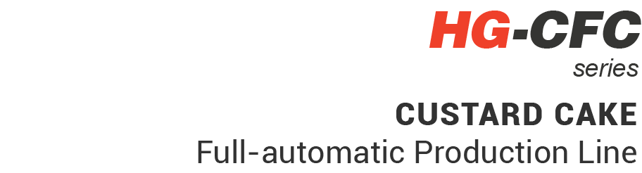 Volautomatische centrumgevulde/cupcake-productielijn