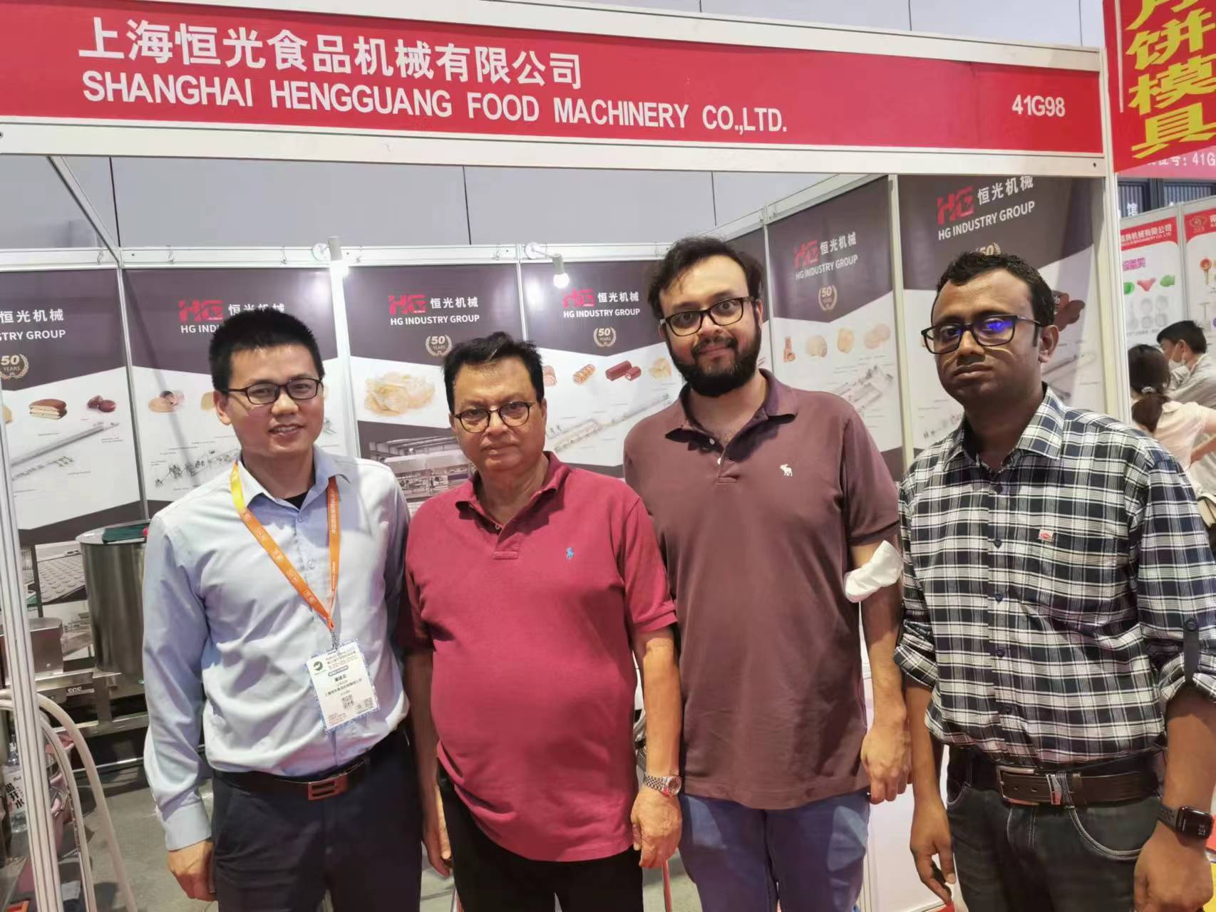 Shanghai Hengguang Food Machinery neemt deel aan de China International Baking Exhibition